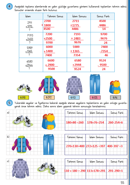 4.sınıf MEB Yayınları Matematik Ders Kitabı 2.Ünite Sayfa 5178