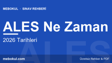 ALES Ne Zaman? 2026 Başvuru ve Sınav Tarihleri fotoğrafı