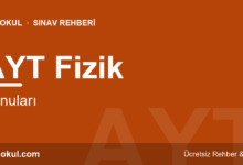 AYT Fizik Konuları ve Çalışma Rehberi fotoğrafı