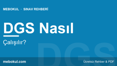 DGS Nasıl Çalışılır? Sayısal-Sözel Programı fotoğrafı