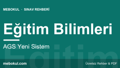 Eğitim Bilimleri AGS’de: Yeni Sistem fotoğrafı