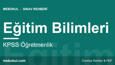 KPSS Eğitim Bilimleri: Konular ve Soru Dağılımı fotoğrafı