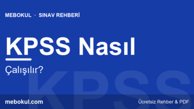 KPSS Nasıl Çalışılır? GY-GK Çalışma Planı fotoğrafı