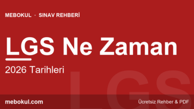 LGS Ne Zaman? 2026 Tarih ve Sonuç fotoğrafı