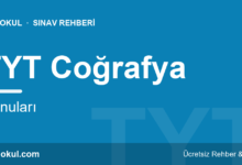TYT Coğrafya Konuları ve Çalışma Rehberi fotoğrafı