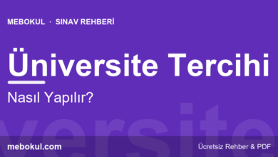 Üniversite Tercih Rehberi: Nasıl Tercih Yapılır? fotoğrafı