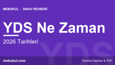 YDS Ne Zaman? 2026 Başvuru ve Sınav fotoğrafı