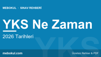 YKS Ne Zaman? 2026 TYT-AYT-YDT Tarihleri fotoğrafı
