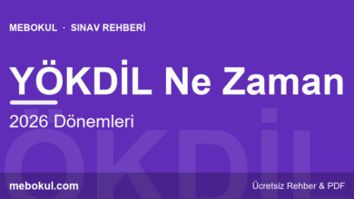 YÖKDİL Ne Zaman? 2026 Dönemleri fotoğrafı